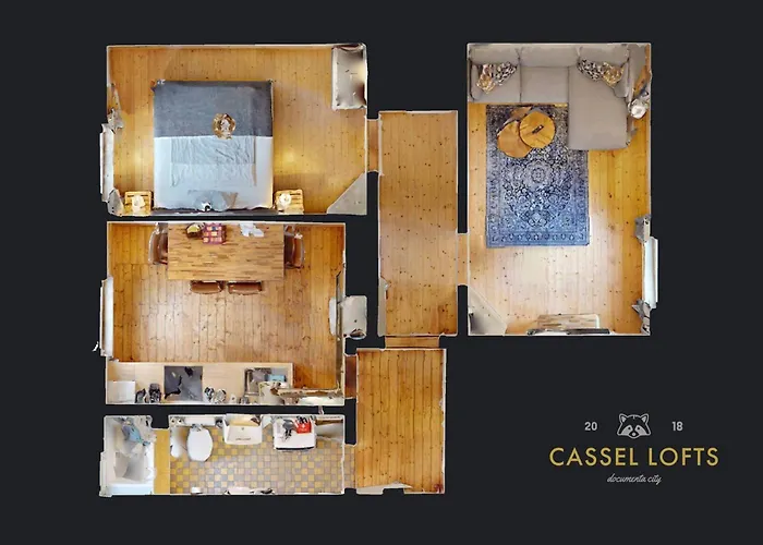 Cassel Lofts - Geschmackvolle Apartments - Naehe Uni, Klinikum, Industriepark Mittelfeld